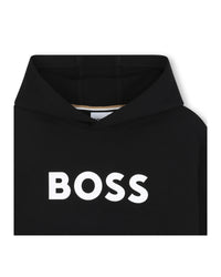 Cotton hoodie - Black
