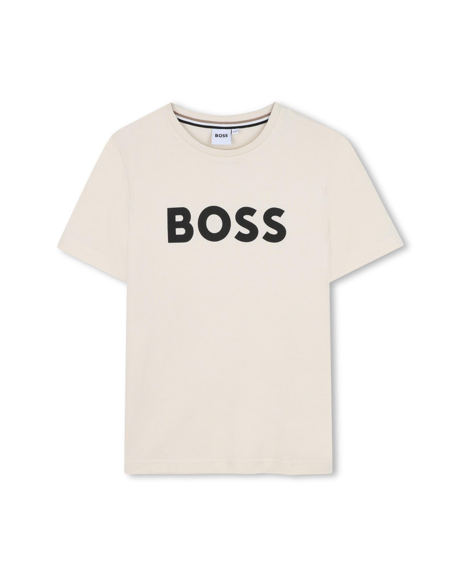 T-shirt manches courtes en coton - Vanille