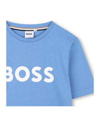 T-shirt manches courtes en coton - Girblue