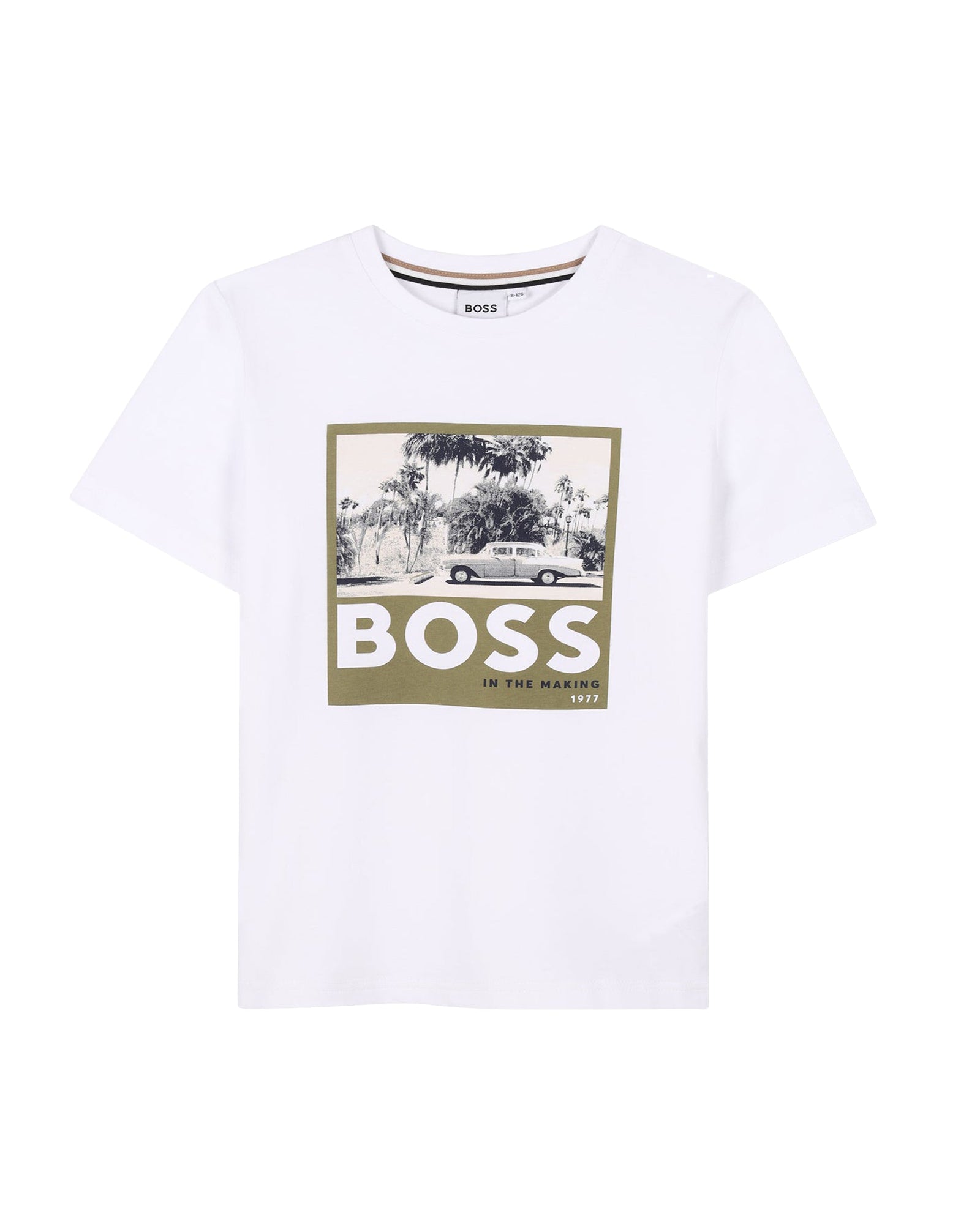 Short-sleeved T-shirt with cotton logo - Laurel