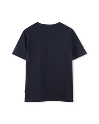 T-shirt manches courtes avec logo en coton - Bleu Cargo