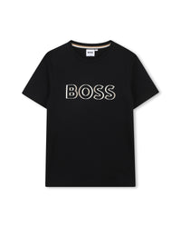 T-shirt manches courtes en coton - Black