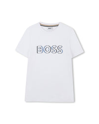 T-shirt manches courtes en coton - Blanc