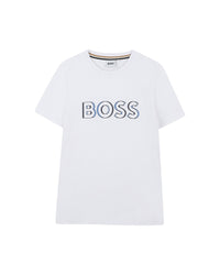 T-shirt manches courtes en coton - Blanc