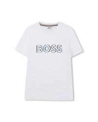 T-shirt manches courtes en coton - Blanc
