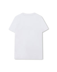 T-shirt manches courtes en coton - Blanc