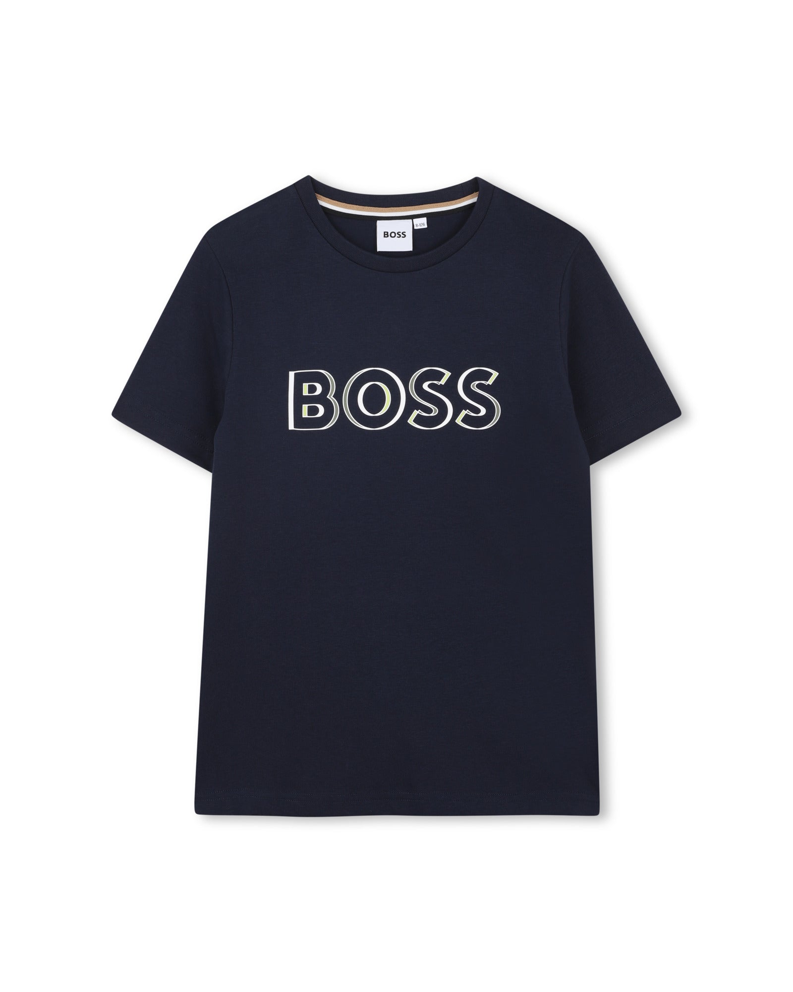 Short-sleeved cotton T-shirt - Cargo Blue