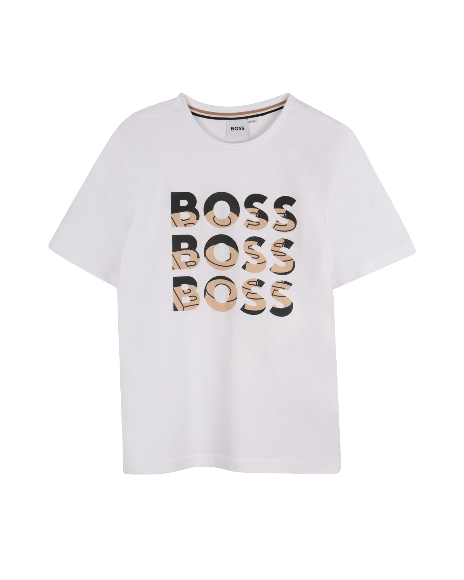 T-shirt manches courtes en coton - Blanc