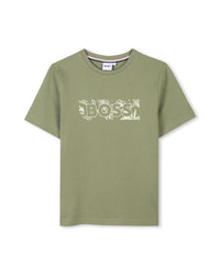 T-shirt manches courtes en coton - Laurier