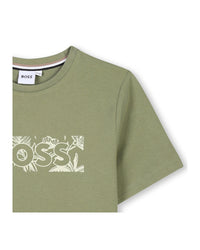 T-shirt manches courtes en coton - Laurier