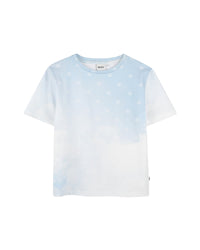 T-shirt manches courtes avec logo en coton - Persian Blue