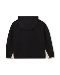 Veste coupe-vent à capuche - Black