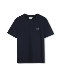Set of 2 cotton t-shirts - Navy White