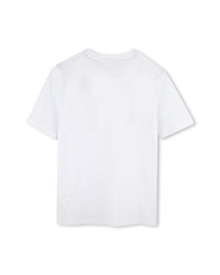 Ensemble t-shirt bermuda en coton - Blanc