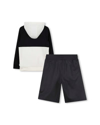 Set with cotton logo - Black