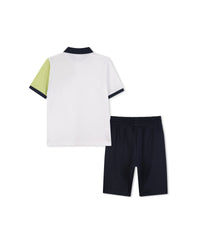Ensemble en coton - Bleu Cargo
