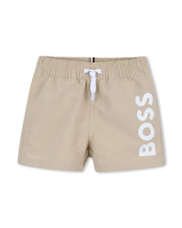 Velvet swimming shorts - Sand