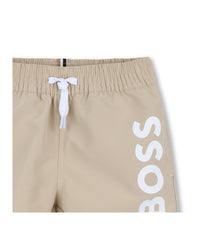 Velvet swimming shorts - Sand