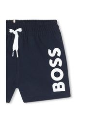 Short de bain en velours - Bleu Cargo