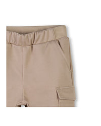 Trousers with logo - Sand