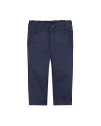 Pantalon en coton - Bleu Cargo