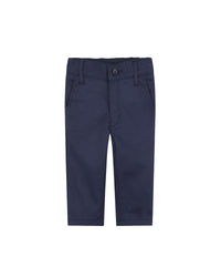 Pantalon en coton - Bleu Cargo