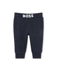 Pantalon jogging en coton - Bleu Cargo