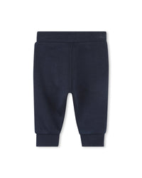 Cotton jogging trousers - Cargo blue
