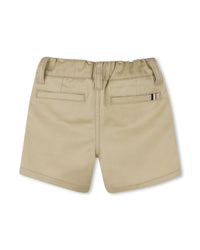 Cotton chino shorts - Sand