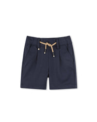 Short en piqué - Bleu Cargo