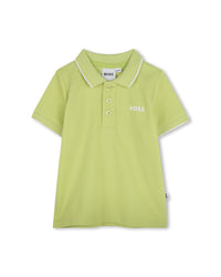 Polo manches courtes avec logo en coton - Apple