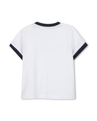 T-shirt manches courtes en coton - Blanc