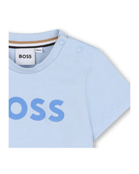 T-shirt manches courtes en coton - Persian Blue