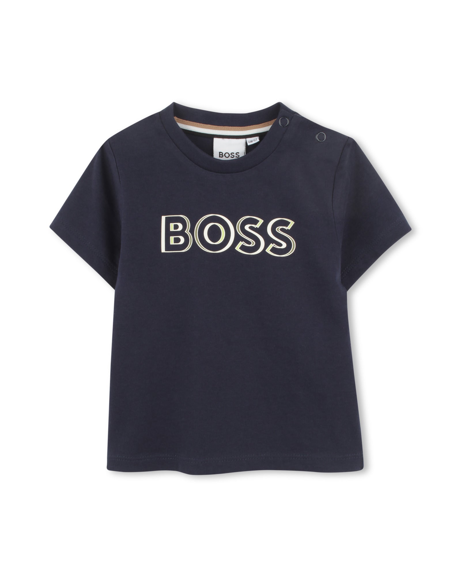 T-shirt manches courtes en coton - Bleu Cargo