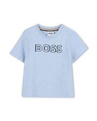 T-shirt manches courtes en coton - Persian Blue