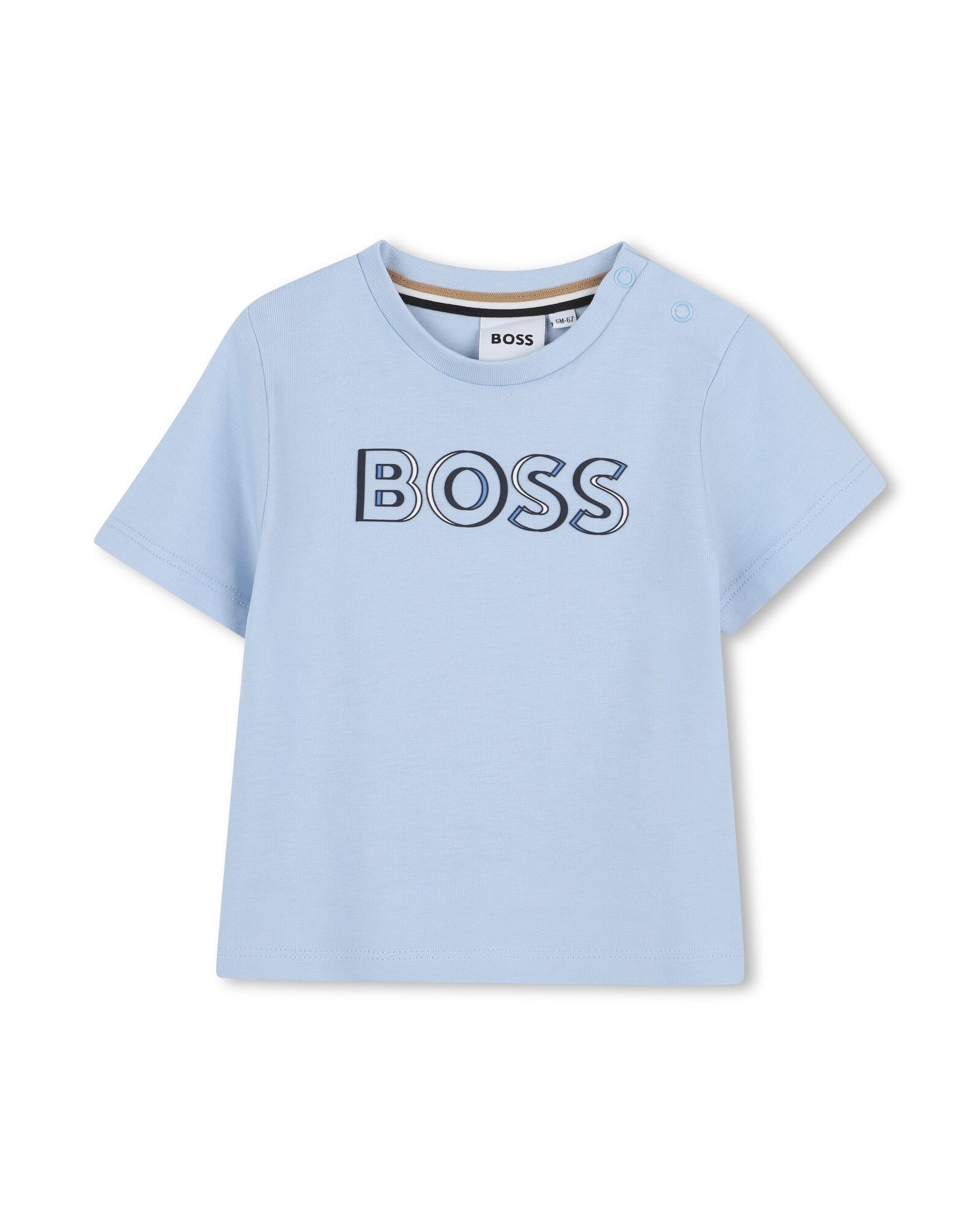 T-shirt manches courtes en coton - Persian Blue