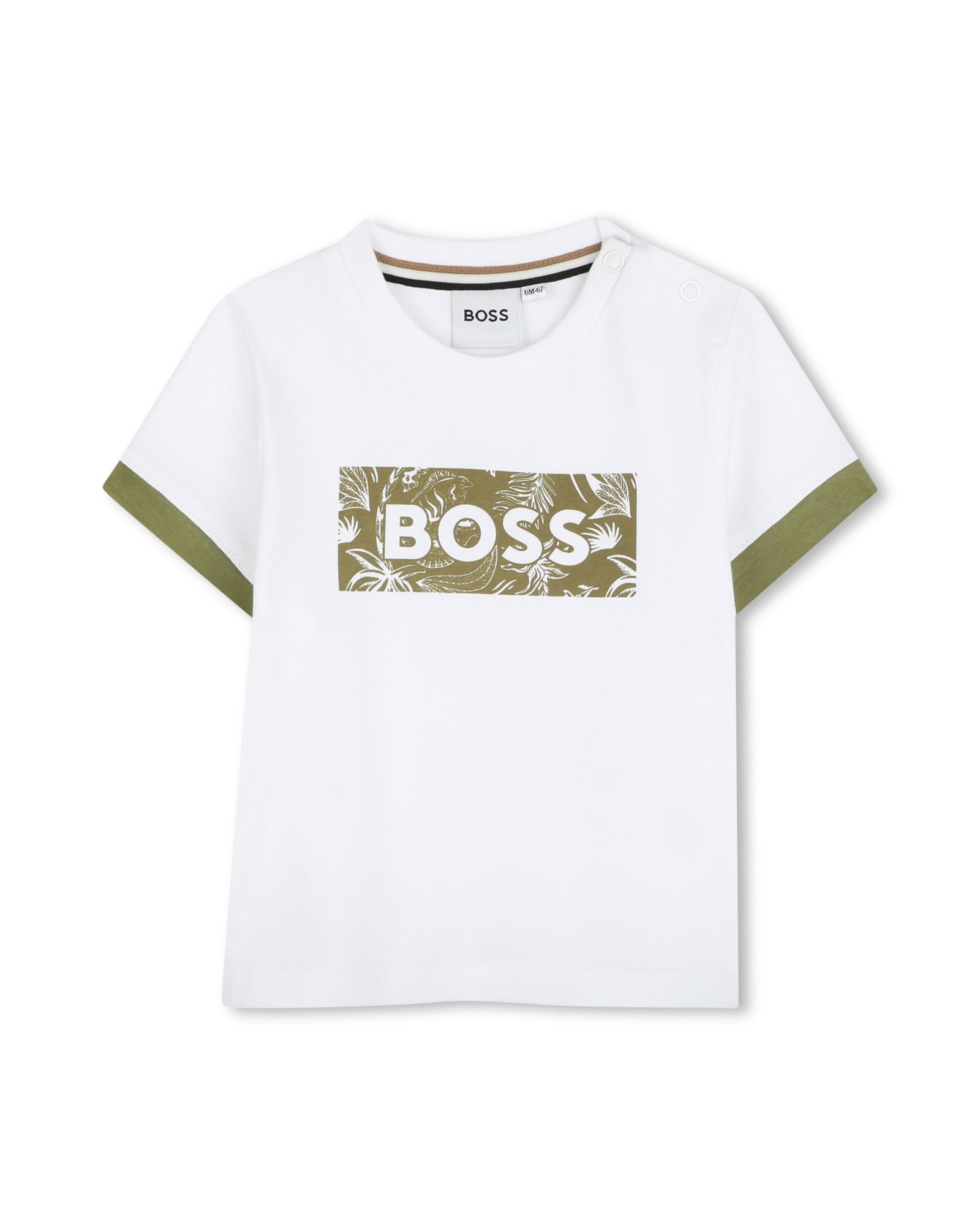 T-shirt manches courtes en coton - Blanc