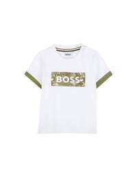 T-shirt manches courtes en coton - Blanc
