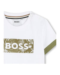 T-shirt manches courtes en coton - Blanc