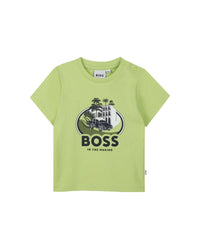 T-shirt manches courtes avec logo en coton - Apple