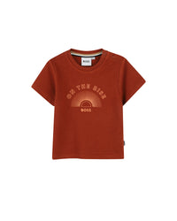T-shirt manches courtes avec logo en coton - Crunch