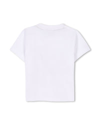 Short-sleeved cotton T-shirt - White