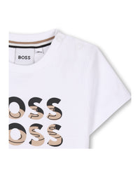 Short-sleeved cotton T-shirt - White