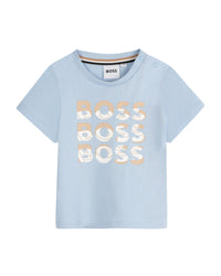 T-shirt manches courtes en coton - Persian Blue