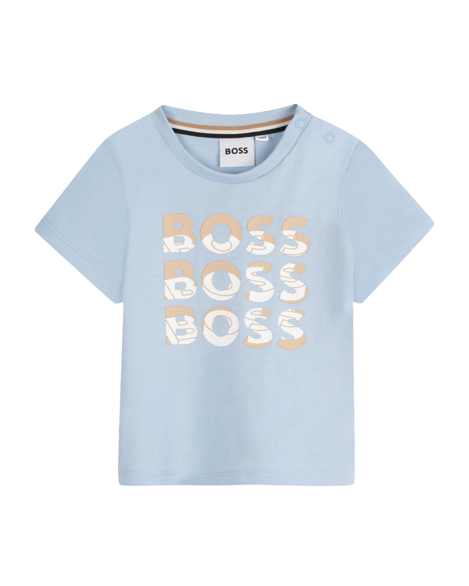 T-shirt manches courtes en coton - Persian Blue
