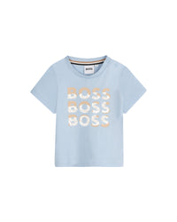 T-shirt manches courtes en coton - Persian Blue