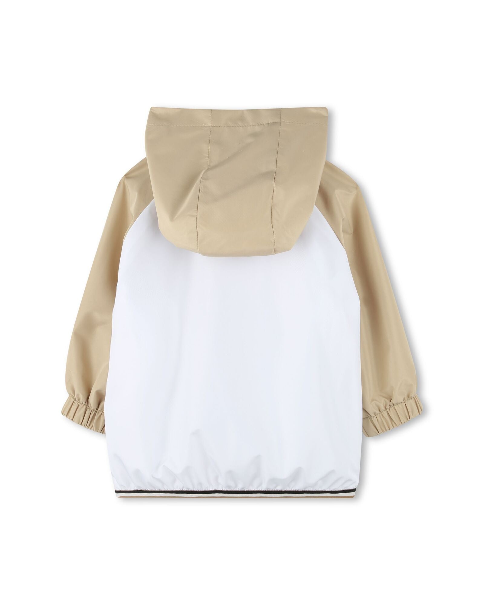 Windproof hooded jacket - Sand