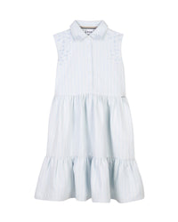 Robe avec logo en coton - Persian Blue
