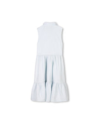 Robe avec logo en coton - Persian Blue