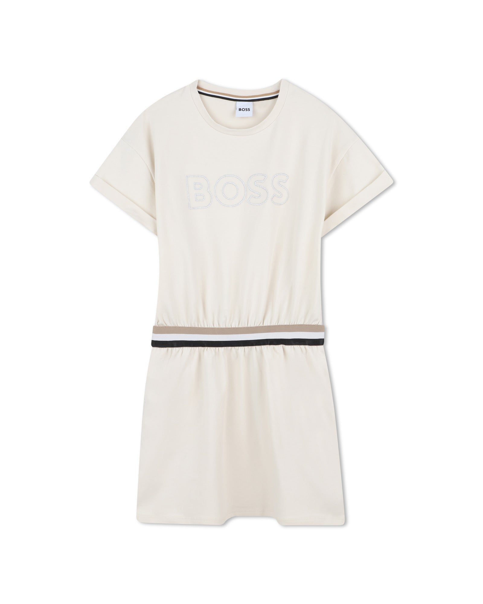 ROBE MANCHES COURTES